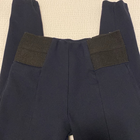 Navy Blue Ridding Leggings - Picture 2 of 4